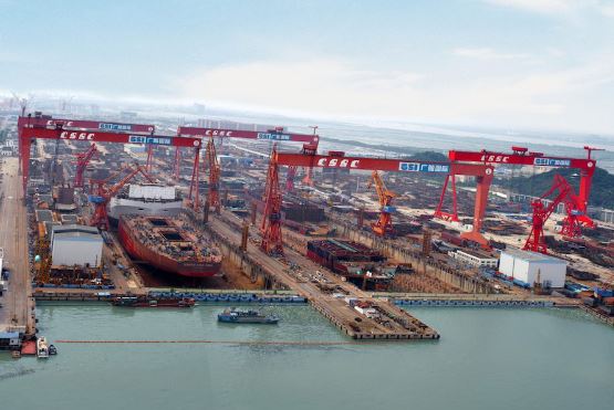 Major shipbuilders monopolize global capacity